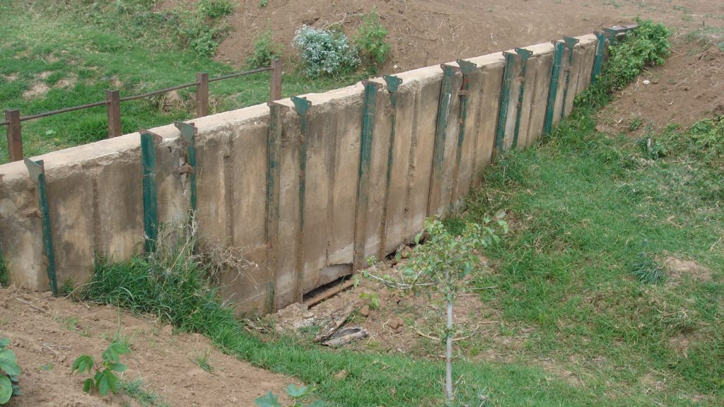 abandoned irrigation canal